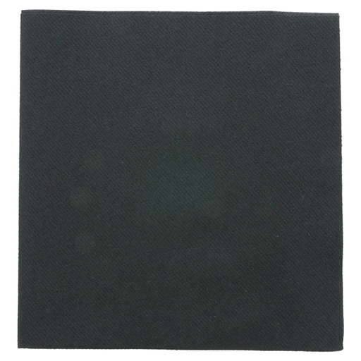 [101.33] SERVILLETAS 55 G/M2 40x40 CM NEGRO AIRLAID (700 UNID.)