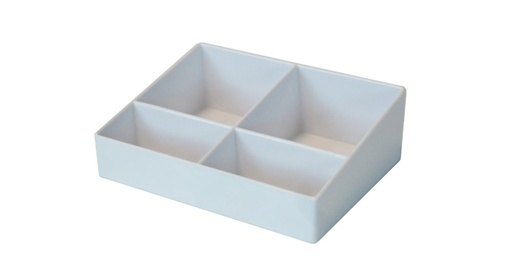 [866384] ZEN LINE Bandeja bolsitas pequeña blanca