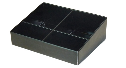 [866394] Bandeja De Bolsitas Pequeña Zen Line Negra