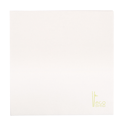[232.34] SERVILLETAS 'ECO-BAMBOO' 70 G/M2 45x45 CM BLANCO BAMBÚ (600 UNID.)