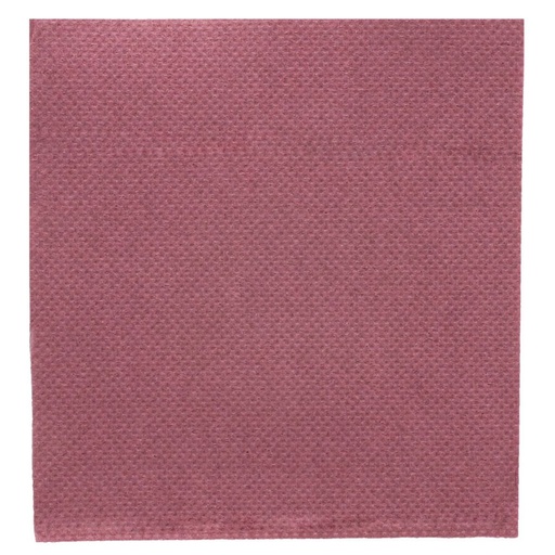 [153.98] SERVILLETAS ECOLABEL 'DOUBLE POINT' 18 G/M2 20x20 CM CIRUELA TISSUE (2400 UNID.)