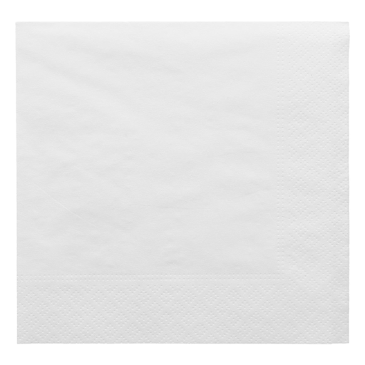 [102.14] Servilletas Ecolabel 2 Capas 18 G/M2 30X30 Cm Blanco Tissue (2400 Unid.)