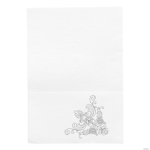 [101.03] SERVILLETAS MINI SERVIS ECOLABEL 1 CAPA 'TRADITION' 20 G/M2 17x17 CM BLANCO CELULOSA (9600 UNID.)
