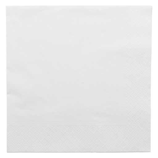 [102.21] SERVILLETAS ECOLABEL 2 CAPAS 18 G/M2 39x39 CM BLANCO TISSUE (1600 UNID.)