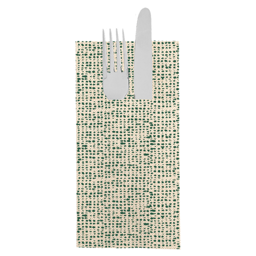 [260.13] Servilletas Canguro Ecolabel 'Double Point - Dakar' 19 G/M2 39X40 Cm Natural Tissue Reciclado (1400 Unid.)