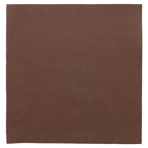 [133.84] Servilletas Ecolabel 'Double Point' 18 G/M2 39X39 Cm Chocolate Tissue (1200 Unid.)