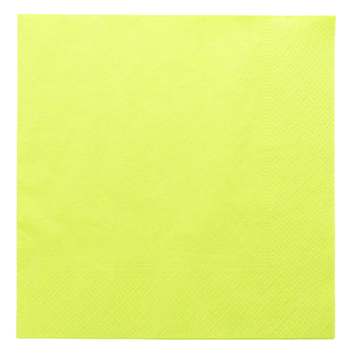 [152.57] SERVILLETAS ECOLABEL 2 CAPAS 18 G/M2 39x39 CM VERDE ANÍS TISSUE (1600 UNID.)