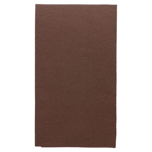[153.82] SERVILLETAS ECOLABEL P. 1/6 'DOUBLE POINT' 18 G/M2 33x40 CM CHOCOLATE TISSUE (2000 UNID.)