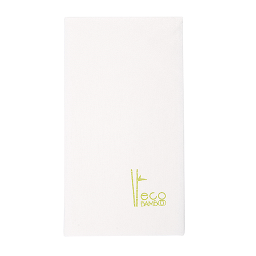 [232.33] SERVILLETAS P. 1/8 'ECO-BAMBOO' 70 G/M2 40x40 CM BLANCO BAMBÚ (600 UNID.)