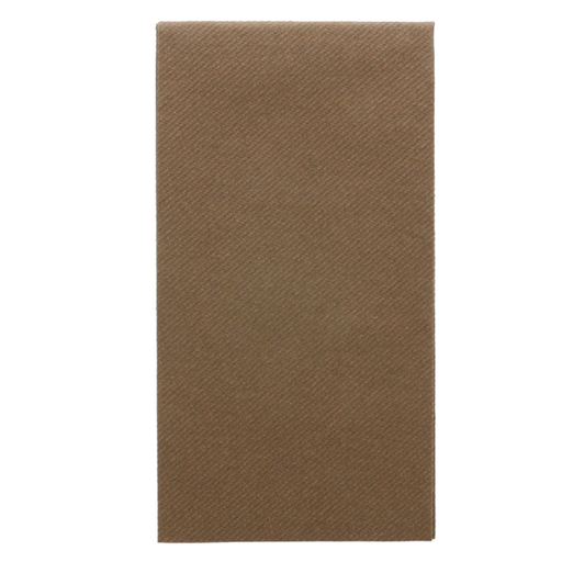 [203.83] SERVILLETAS PLEGADO 1/8 55 G/M2 40x40 CM CHOCOLATE AIRLAID (750 UNID.)