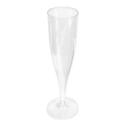 [165.89] COPAS INYECTADAS "CAVA" 100 ML Ø 4,8x17 CM TRANSPARENTE CRISTAL PS (180 UNID.)