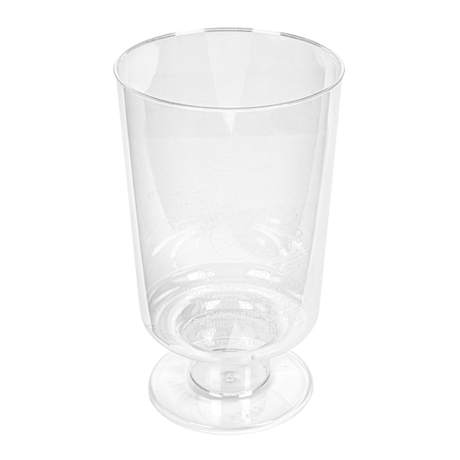 [154.28] COPAS INYECTADAS JEREZ 95 ML Ø 4,8x8,5 CM TRANSPARENTE CRISTAL PS (600 UNID.)