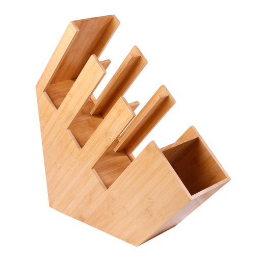 [217.29] ORGANIZADOR VASOS Y TAPAS 14x50x50 CM NATURAL BAMBÚ (2 UNID.)