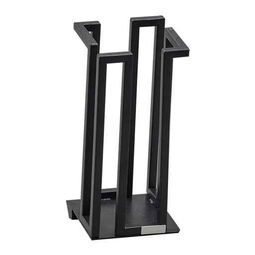 [264.93] Dispensadores De Vasos 23X11X12 Cm Negro Metal (2 Unid.)