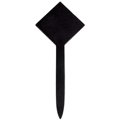 [250.13] Picks Pizarra Rombo 9,7X9X23 (H) Cm Negro Madera (3 Unid.)