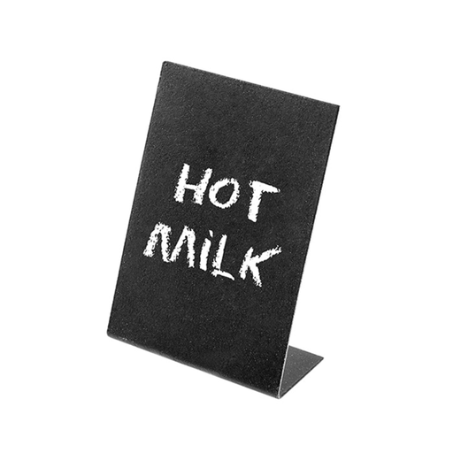 [210.20] PIZARRAS DE SOBREMESA 5,3x7,3 CM NEGRO HIERRO (6 UNID.)