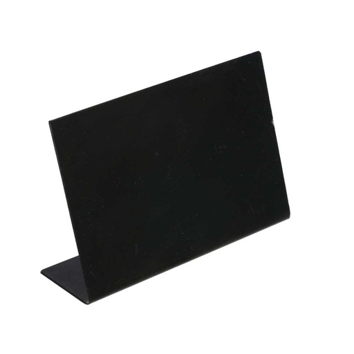 [210.19] PIZARRAS DE SOBREMESA 10,5x7,3 CM NEGRO HIERRO (6 UNID.)