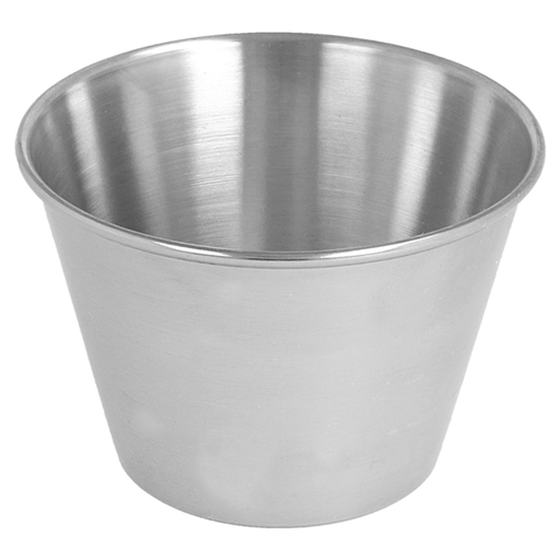 [209.33] RAMEQUINES 'ARTINOX' 120 ML Ø 7,5x5 CM PLATEADO INOX (12 UNID.)