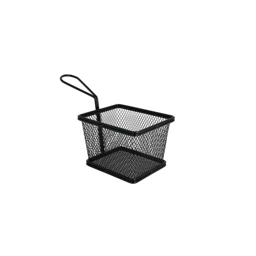 [228.77] MINI FREIDORAS 2 PORCIONES 'ARTINOX' 12,5x10x7,5 CM NEGRO ACERO (6 UNID.)