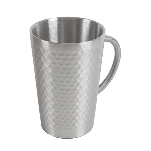 [268.32] TAZAS 'ARTINOX' 350 ML Ø 8,2x12 CM PLATEADO INOX (6 UNID.)