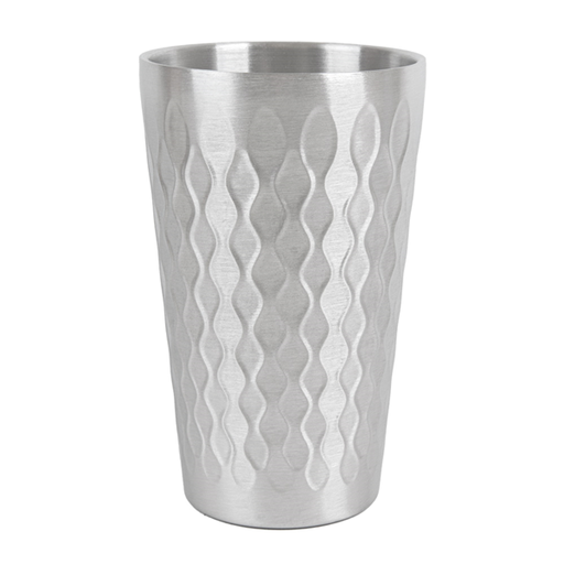 [268.30] Vasos 'Artinox' 450 Ml Ø 8,7X14,2 Cm Plateado Inox (6 Unid.)