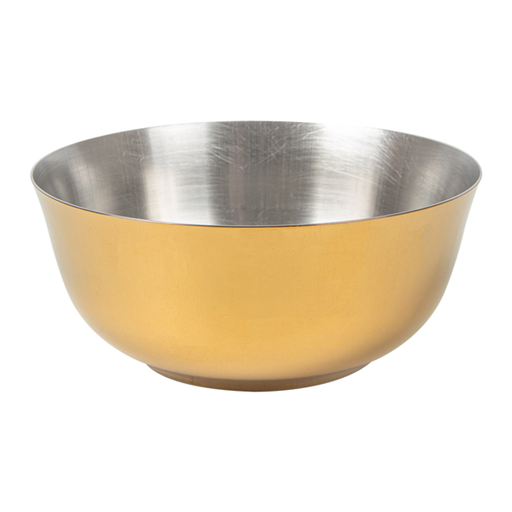 [260.94] BOL 'ARTINOX' 284 ML Ø 10,5x4,8 CM DORADO INOX (6 UNID.)