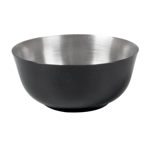 [260.95] Bol 'Artinox' 284 Ml Ø 10,5X4,8 Cm Negro Inox (6 Unid.)