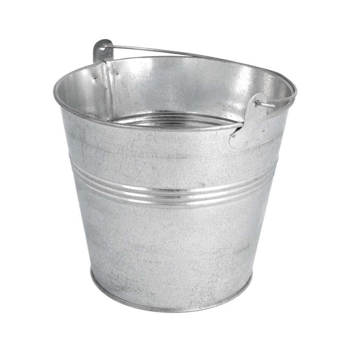 [216.15] MINI CUBITERAS 'ARTINOX' Ø 14x14 CM PLATEADO METAL (12 UNID.)