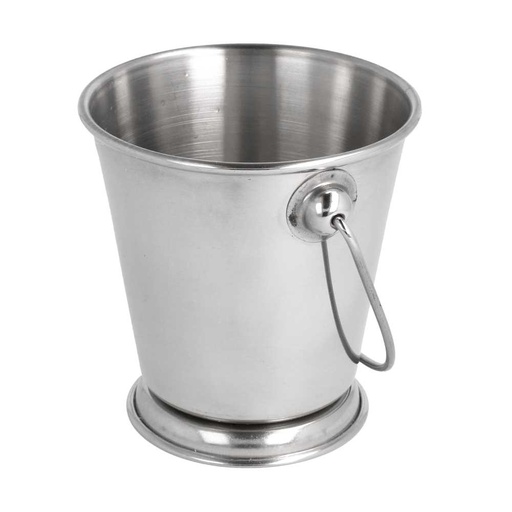 [186.54] Mini Cubiteras 'Artinox' Ø 9X9 Cm Plateado Inox (12 Unid.)