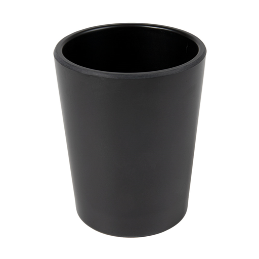 [262.23] VASOS 'ASAMI WARE' 240 ML Ø 7,5x9,2 CM NEGRO MELAMINA (6 UNID.)