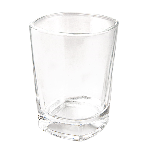 [266.38] MINI VASOS 'WAKI GLASS' 55 ML 1,85 OZ Ø4,7x6 CM TRANSPARENTE CRISTAL (72 UNID.)