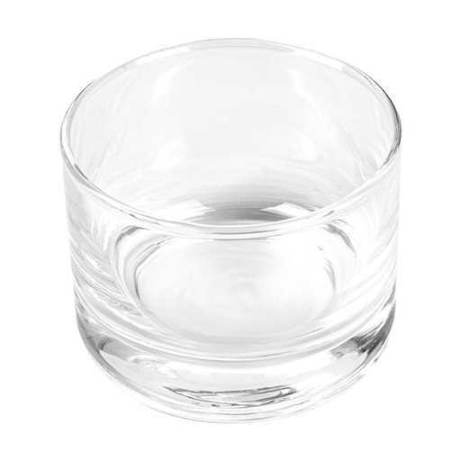 [232.64] Mini Vaso Redondo 120 Ml 4 Oz Ø6,7X5 Cm Transparente Cristal (72 Unid.)