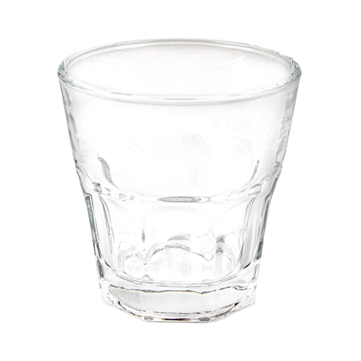 [266.33] Mini Vasos Apilables 'Waki Glass' 90 Ml 3 Oz Ø6X6,5 Cm Transparente Cristal (72 Unid.)