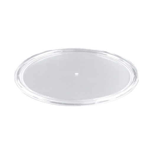 [161.19] BASE PARA CÚPULA 161.18 Ø 35,5x2 CM TRANSPARENTE POLICARBONATO (1 UNID.)