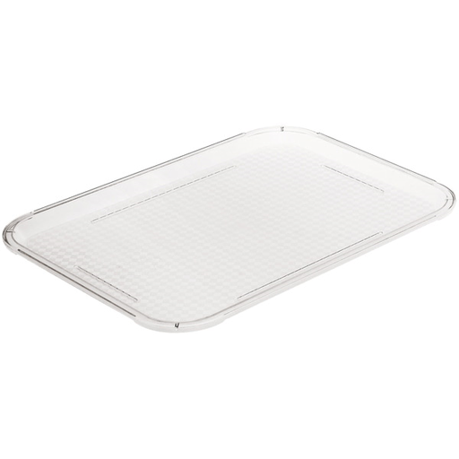 [156.74] BANDEJA PARA CÚPULA 31,5x42 CM TRANSPARENTE POLICARBONATO (1 UNID.)