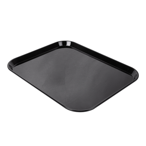 [156.65] BANDEJA PARA CÚPULA 35,7x46 CM NEGRO POLICARBONATO (1 UNID.)