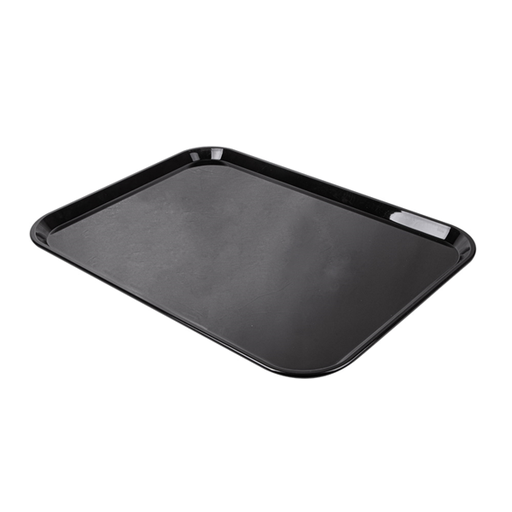 [156.68] BANDEJA PARA CÚPULA 40,5x56 CM NEGRO POLICARBONATO (1 UNID.)