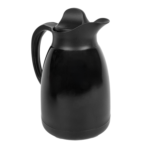 [150.65] TERMO "FLIP-TOP" 1 L 16x13x20 CM NEGRO INOX (1 UNID.)