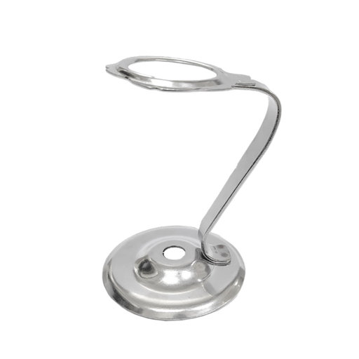 [264.75] Stand Para 1 Cono De Helado 10,4X7,5 Cm Plateado Inox (1 Unid.)