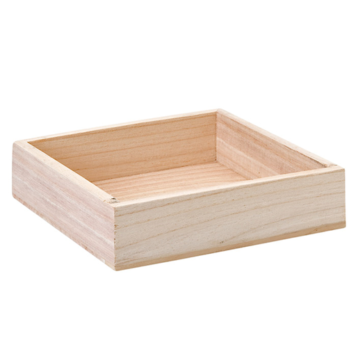 [209.29] Caja Presentación Buffet 37X21X5 Cm Natural Madera (1 Unid.)