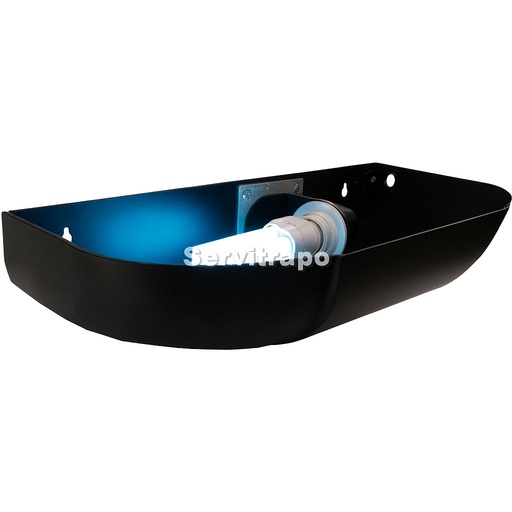 [855020N] DESTRUCTORES DE INSECTOS COLA DESTRUCTOR DE LAMINA 7 W NEGRO "LED"