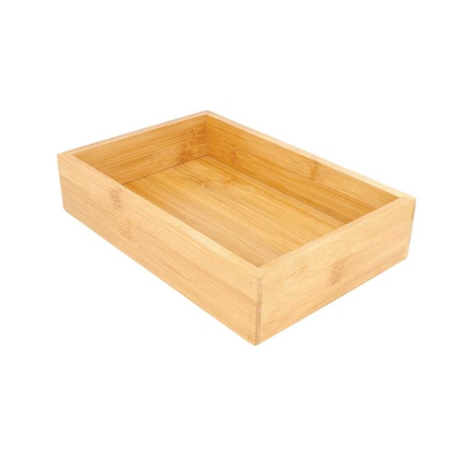 [223.88] CAJA PARA BUFFET 15,5x23x5 CM NATURAL BAMBÚ (1 UNID.)