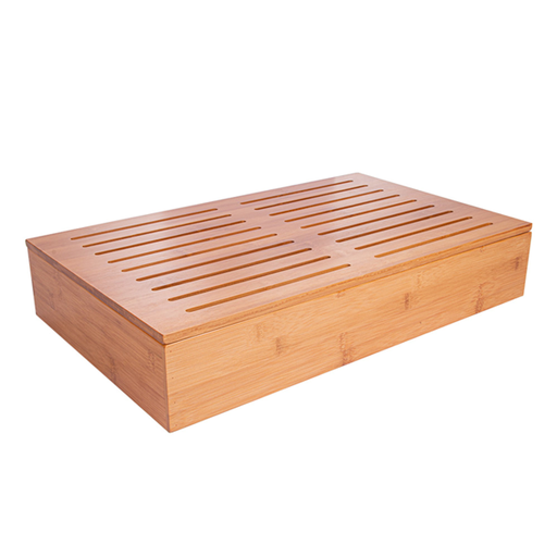 [217.06] PLANCHA PARA PAN 53x32,5x9 CM NATURAL BAMBÚ (1 UNID.)