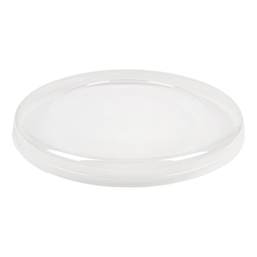 [264.94] TAPAS PARA BOLES 264.95/264.96 'ASAMI WARE' Ø 26x2,5 CM TRANSPARENTE PP (3 UNID.)