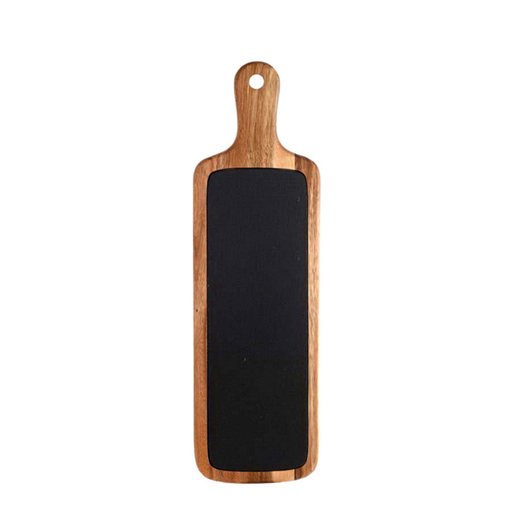 [220.62] TABLA PRESENTACIÓN RECTANGULAR 50,8x15,3x1,5 CM NATURAL PIZARRA+MADERA (3 UNID.)
