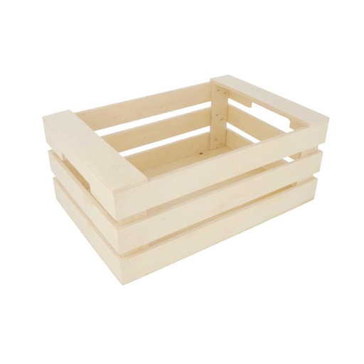 [223.84] Caja Presentación 25X17X10 Cm Natural Madera (20 Unid.)