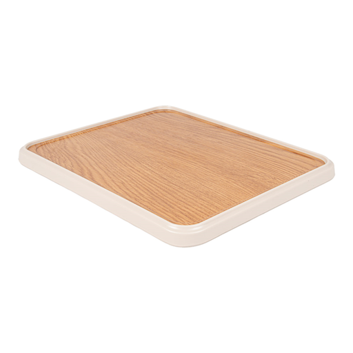 [263.33] Tapas Para Bento Box 263.34 'Asami Ware' 30X25X17 Cm Símil Madera Melamina (6 Unid.)