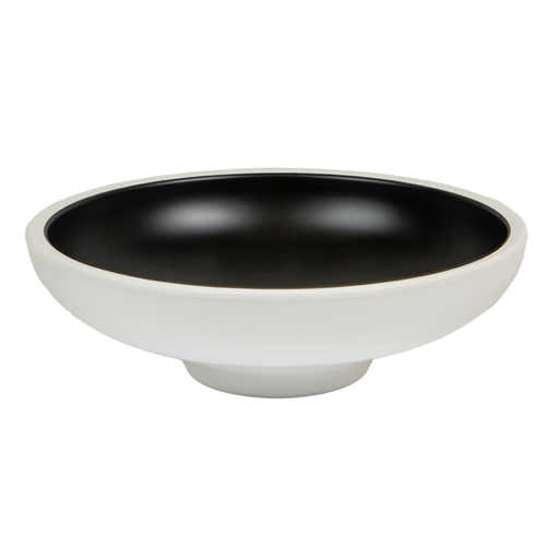 [264.95] BOLES 'ASAMI WARE' 1960 ML Ø 25,5x8 CM NEGRO MELAMINA (3 UNID.)