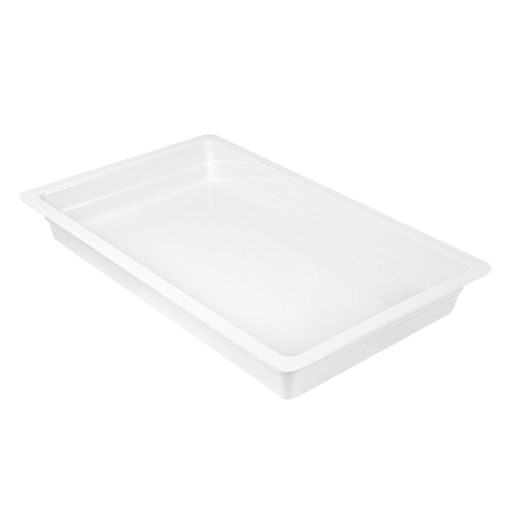 [161.75] Cubetas Gn 1/1 53 X 32 X 6,5 (H) Cm Blanco Melamina (3 Unid.)