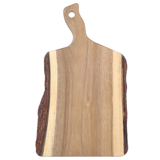 [208.99] Tabla Presentación Rectangular 35,5X23X1,9 Cm Natural Madera (8 Unid.)